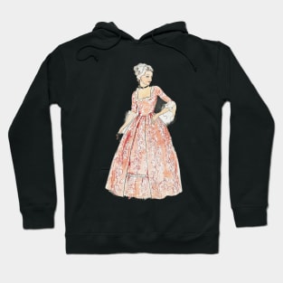 18th Century Lady in Evening Dress Hoodie